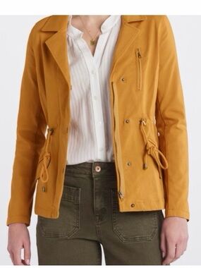 Eden Society Antsla Utility Jacket In Mustard